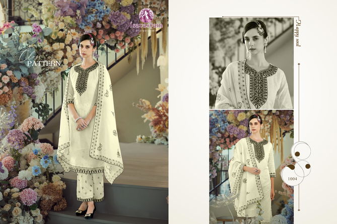 Cream Kashish By Isavasyam Chikankari Work Designer Kurti With Bottom Dupatta Wholesalers In Surat